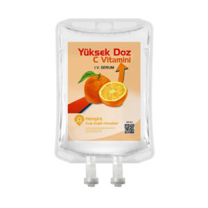 Yüksek Doz C Vitamini IV Serum Terapisi