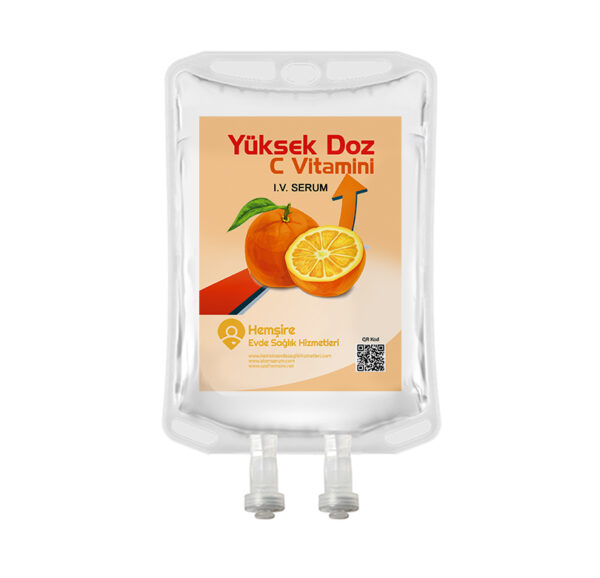 Yüksek Doz C Vitamini IV Serum Terapisi