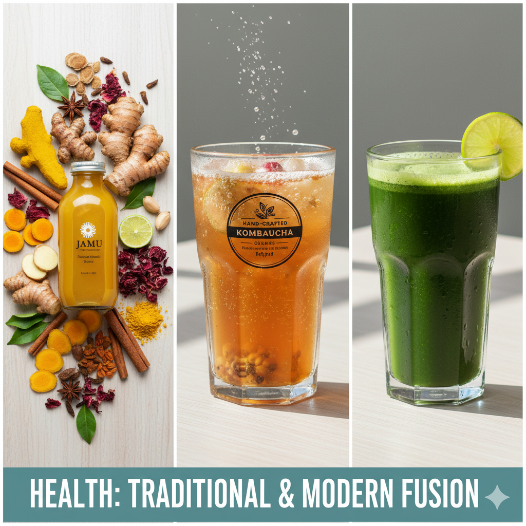 Tren Minuman Sehat: Dari Jamu Modern hingga Kombucha